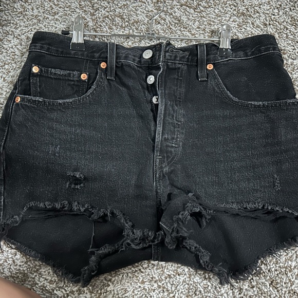 Levi 501 high jean shorts - Picture 11 of 13